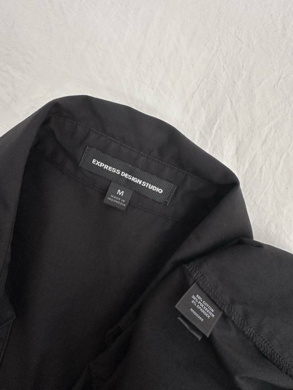 Black Button Down Shirt - Picture 7 of 8
